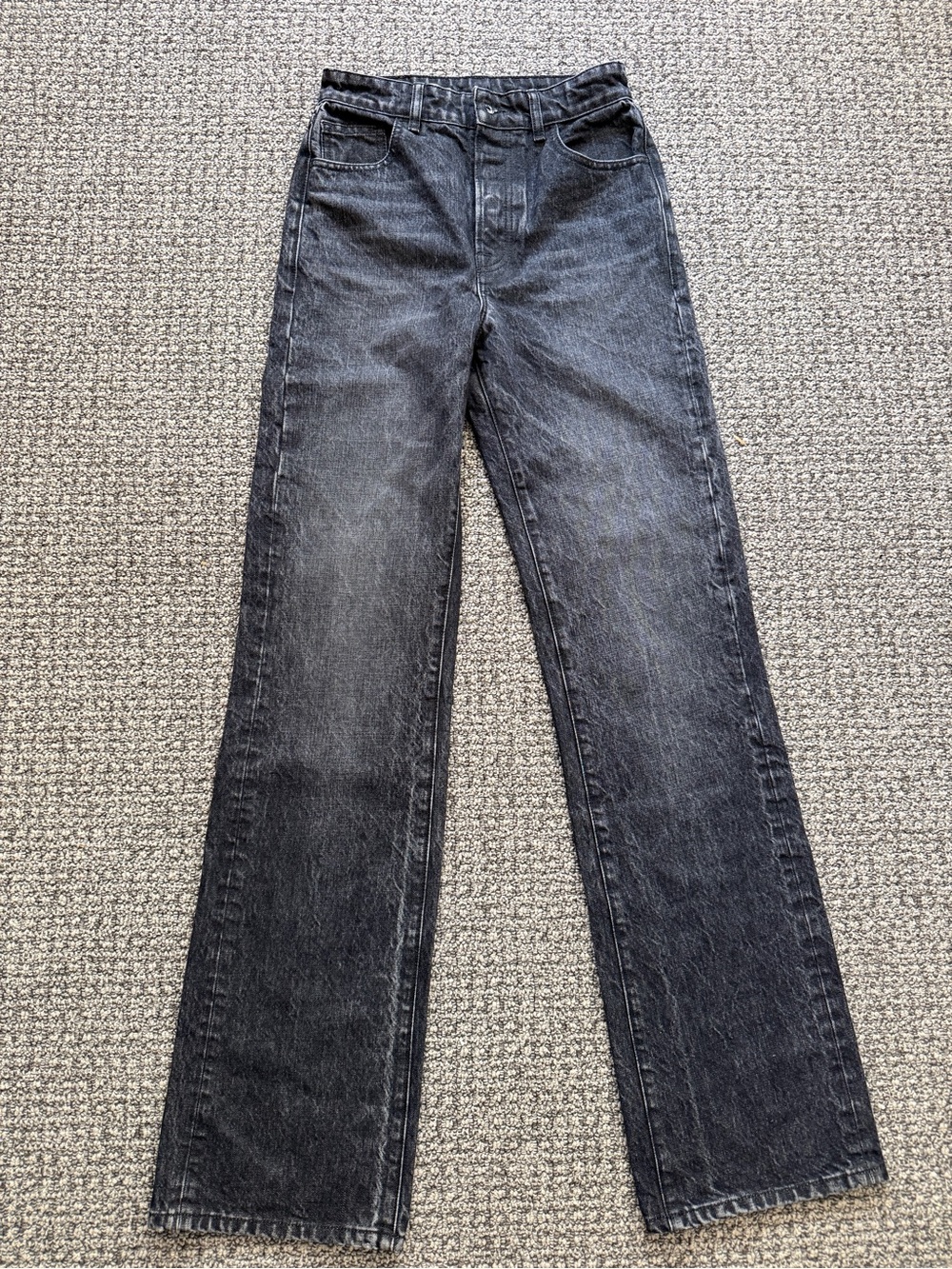 Candiani Denim K-Night Jeans NWOT Unisex Black Selvedge Sz S 26x33 FW26/27